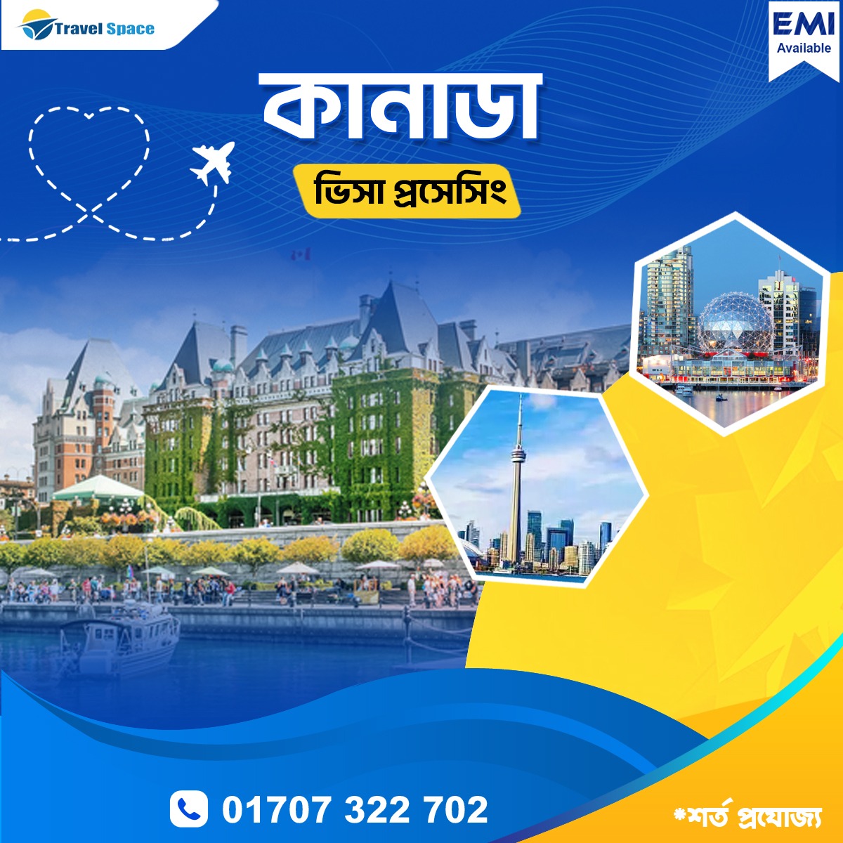 Canada visa Application for Bangladesh